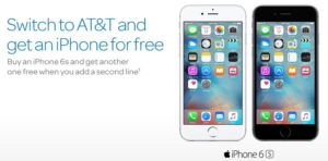 at&t free phone ad
