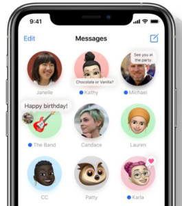 iOS 14's Messages App has an entirely new layout.